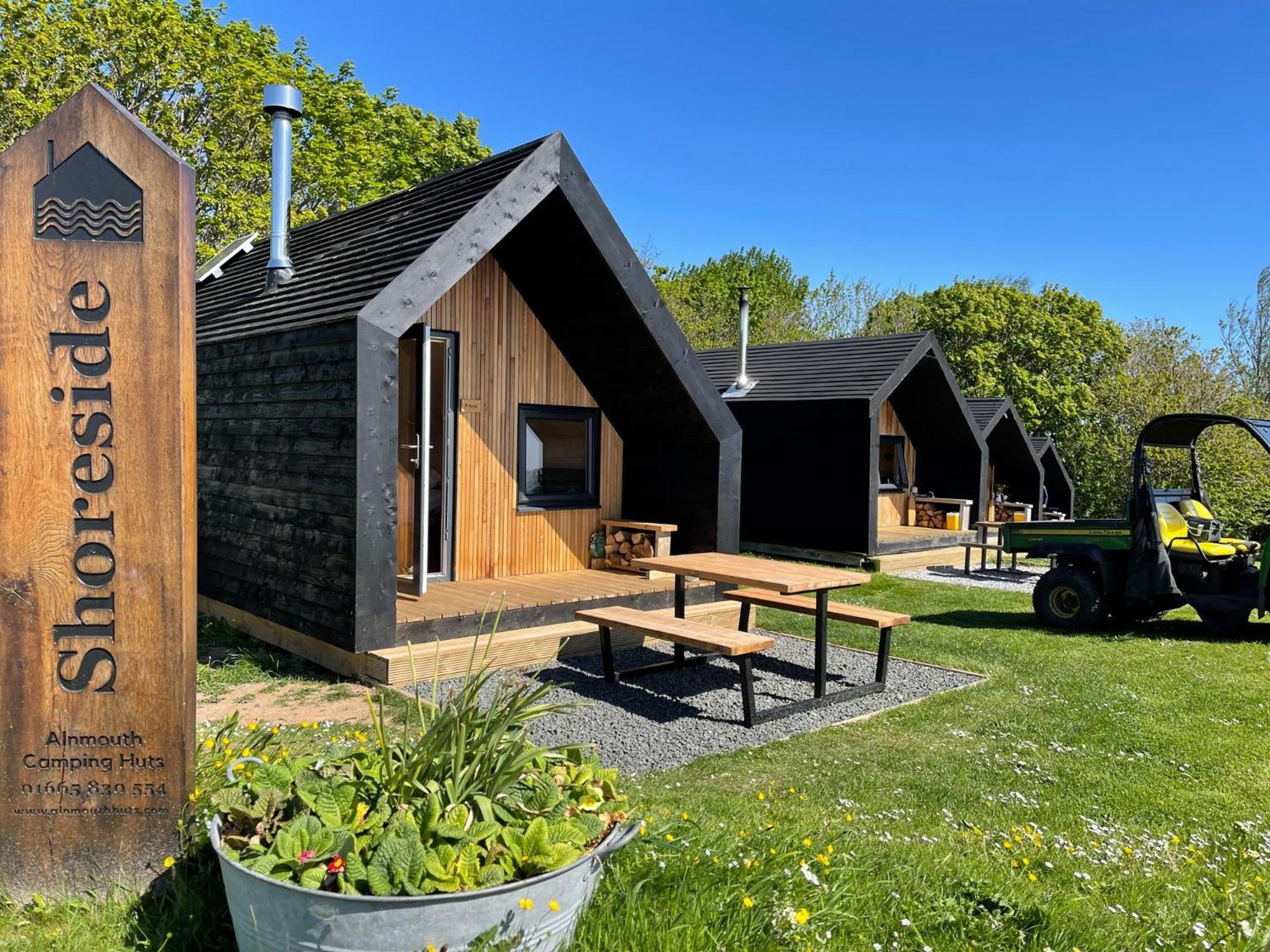 St Oswald Beach Hut Alnmouth Εξωτερικό φωτογραφία