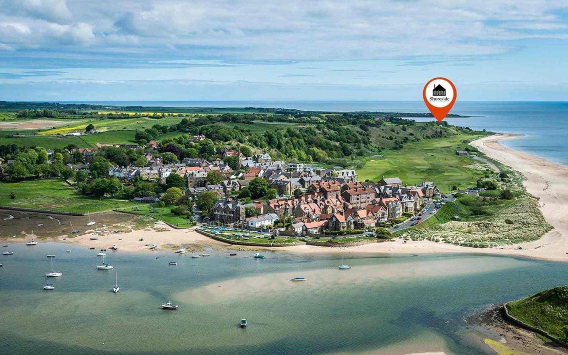 St Oswald Beach Hut Alnmouth Εξωτερικό φωτογραφία