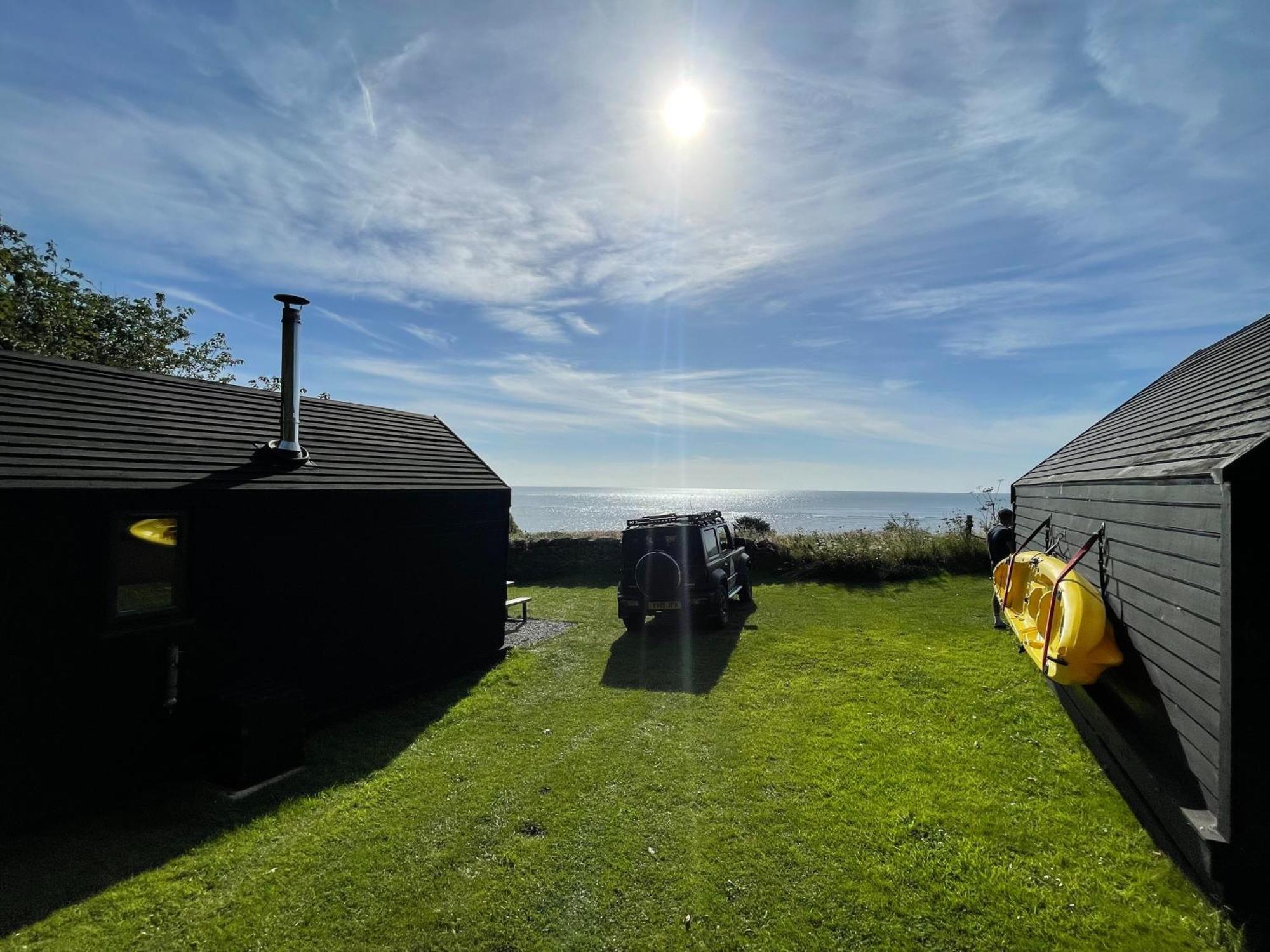 St Oswald Beach Hut Alnmouth Εξωτερικό φωτογραφία