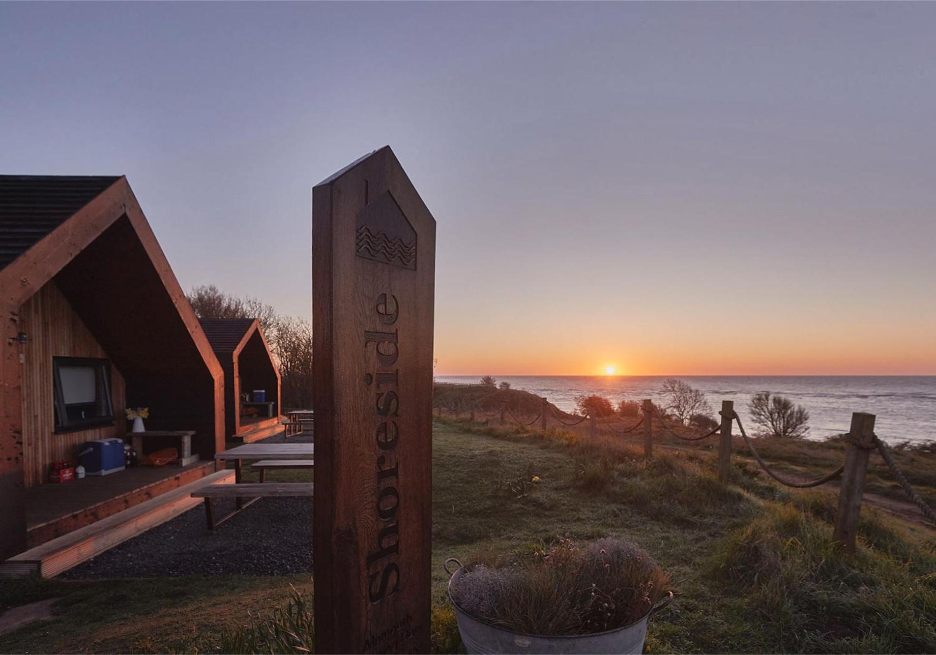 St Oswald Beach Hut Alnmouth Εξωτερικό φωτογραφία