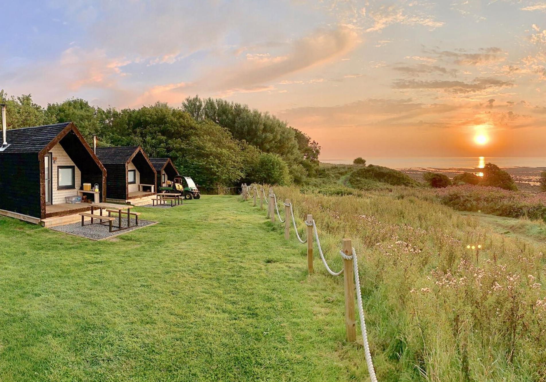 St Oswald Beach Hut Alnmouth Εξωτερικό φωτογραφία