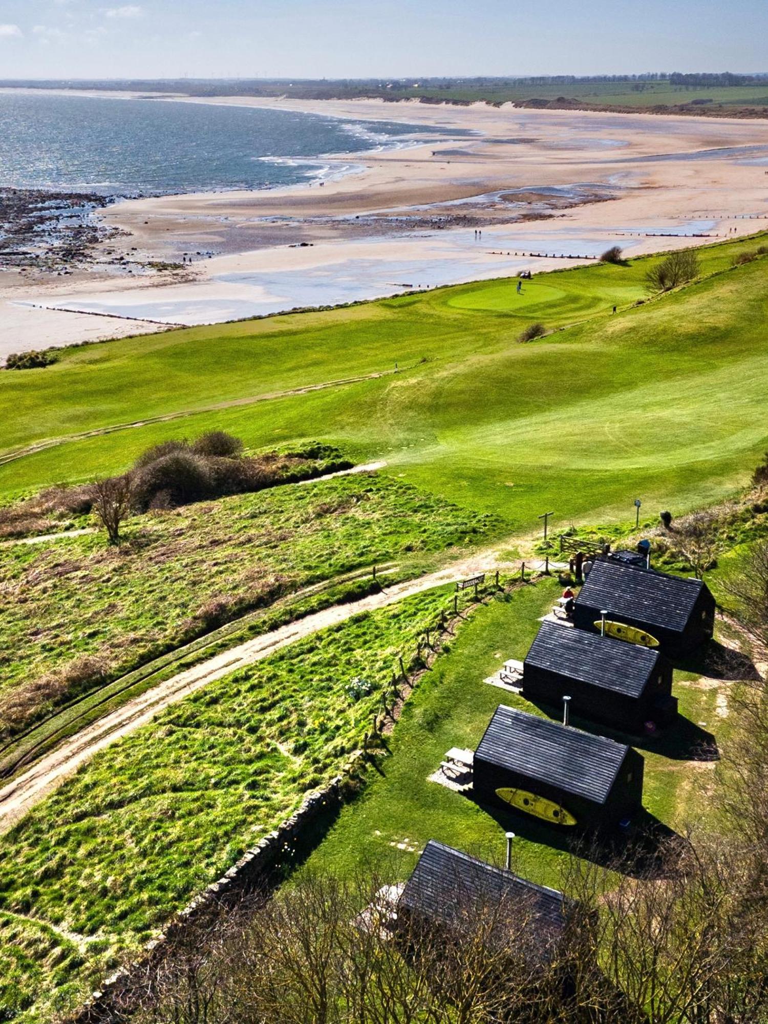 St Oswald Beach Hut Alnmouth Εξωτερικό φωτογραφία