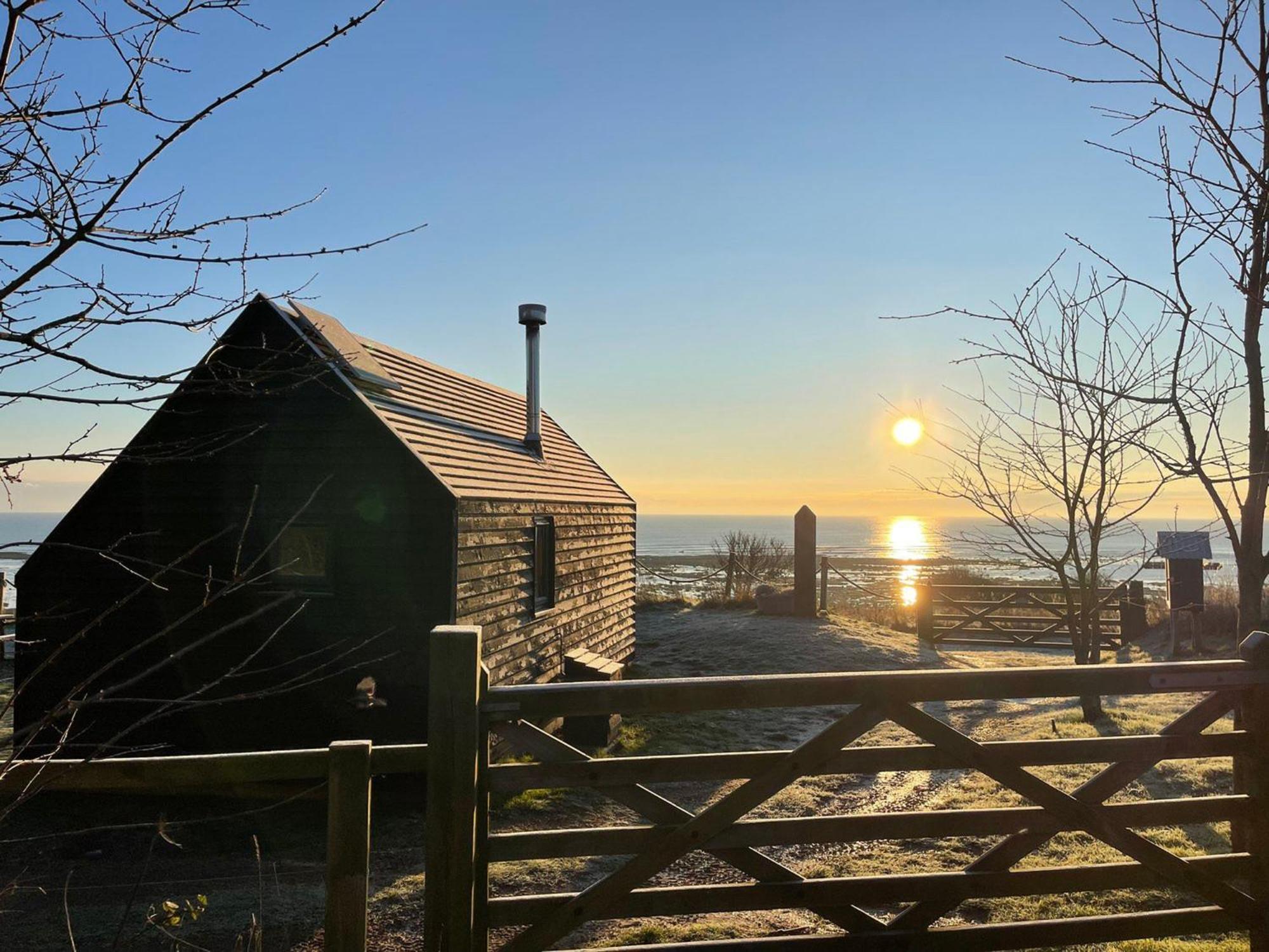 St Oswald Beach Hut Alnmouth Εξωτερικό φωτογραφία